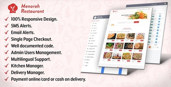 Mã nguồn Hệ thống đặt hàng thực phẩm nhà hàng - full source