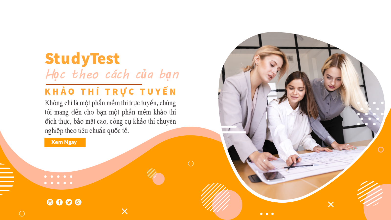 Phần mềm học và tổ chức thi STUDYUP