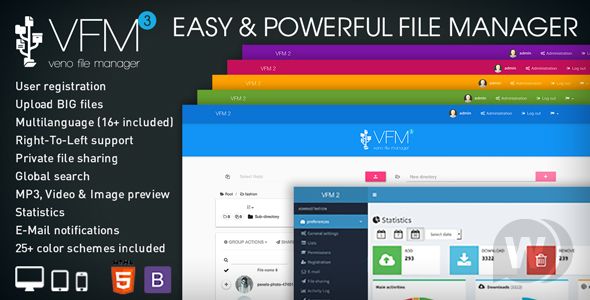 Trình quản lý tệp v3.4.8 - lưu trữ và chia sẻ tệp