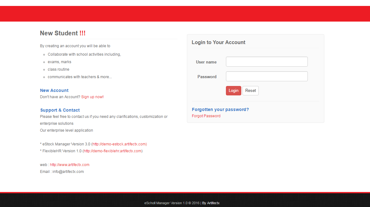 Mã nguồn phần mềm quản lý trường học online