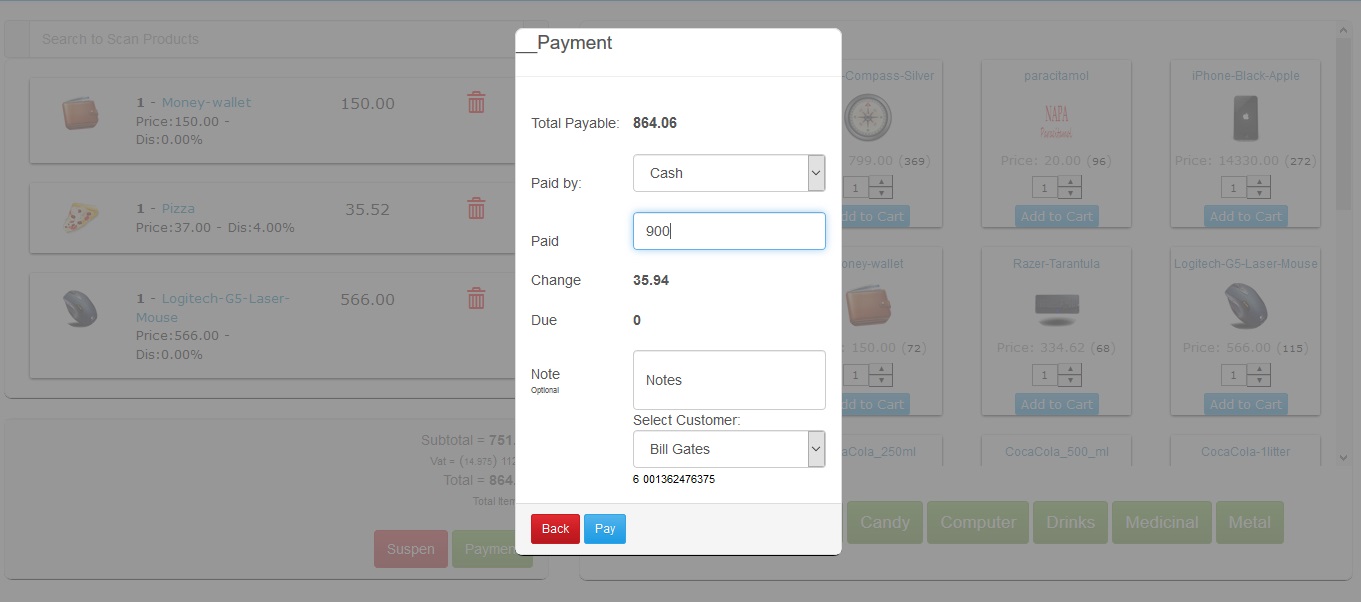 Source code - mã nguồn bán hàng POS chất lượng, dành cho shop