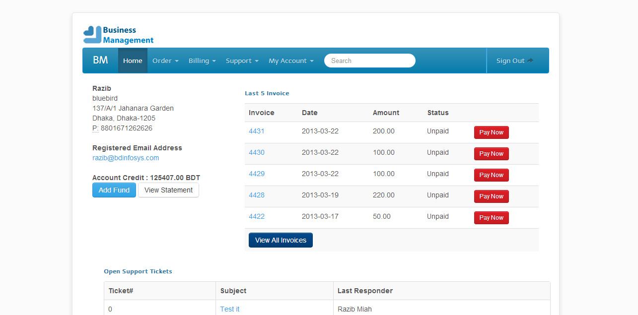 ứng dụng quản lý tổng thể doanh nghiệp - All in One Business Management Application